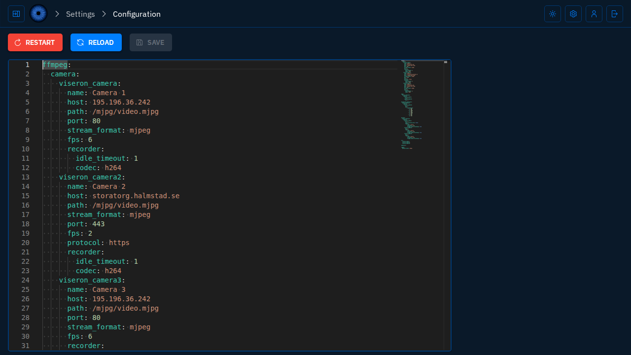 Configuration Editor